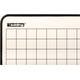 Wisbord Legamaster emaille staal geruit + blanco
