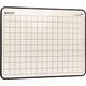 Wisbord Legamaster emaille staal geruit + blanco