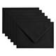 Envelop Papicolor C6 114x162mm ravenzwart pak à 6 stuks