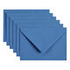 Envelop Papicolor C6 114x162mm donkerblauw pak à 6 stuks
