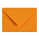 Envelop Papicolor C6 114x162mm oranje pak à 6 stuks