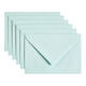 Envelop Papicolor C6 114x162mm zeegroen pak à 6 stuks