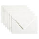 Envelop Papicolor C6 114x162mm hagelwit pak à 6 stuks
