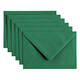 Envelop Papicolor C6 114x162mm dennengroen pak à 6 stuks
