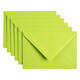 Envelop Papicolor C6 114x162mm appelgroen pak à 6 stuks