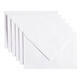 Envelop Papicolor C6 114x162mm kraft wit pak à 6 stuks