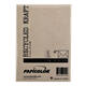 Envelop Papicolor C6 114x162mm kraft bruin pak à 6 stuks