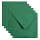 Envelop Papicolor 140x140mm dennengroen pak à 6 stuks