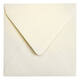Envelop Papicolor 140x140mm metallic ivoor pak à 6 stuks