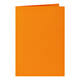 Correspondentiekaart Papicolor dubbel 105x148mm oranje pak à 6 stuks