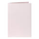 Correspondentiekaart Papicolor dubbel 105x148mm lichtroze pak à 6 stuks