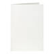 Correspondentiekaart Papicolor dubbel 105x148mm hagelwit pak à 6 stuks