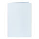 Correspondentiekaart Papicolor dubbel 105x148mm babyblauw pak à 6 stuks