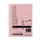 Correspondentiekaart Papicolor dubbel 105x148mm babyroze pak à 6 stuks