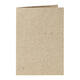 Correspondentiekaart Papicolor dubbel 105x148mm kraft grijs pak à 6 stuks