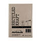 Correspondentiekaart Papicolor dubbel 105x148mm bruin pak à 6 stuks