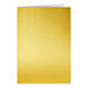 Correspondentiekaart Papicolor dubbel 105x148mm metallic goud pak à 6 stuks