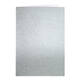 Correspondentiekaart Papicolor dubbel 105x148mm metallic zilver pak à 6 stuks