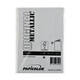 Correspondentiekaart Papicolor dubbel 105x148mm metallic zilver pak à 6 stuks
