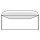 Envelop IEZZY C5/6 114x229mm venster rechts gegomd wit 500 stuks