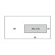 Envelop IEZZY C5/6 114x229mm venster rechts gegomd wit 500 stuks