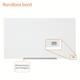 Glasbord Nobo Impression Pro 99,3x55,9cm briljant wit