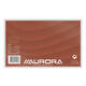 Systeemkaart Aurora 200x125mm lijn met rode koplijn 210gr wit 100 vel