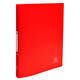 Ringband Exacompta A4 2-rings O-mech 15mm PP rood