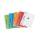 Schrift Adoc A5 ruit 5x5mm 144 pagina's 90gr transparant assorti