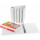 Presentatieringband Esselte panorama A5 2-rings D-mechaniek 25mm PP wit