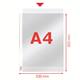 Showtas Esselte copy safe 0.06mm PP A4 glashelder 100 stuks