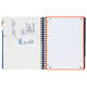 Projectboek Oxford School A4+ lijn 4-gaats 240 pagina's 80gr blauw