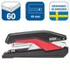 Bureaunietmachine Rapid Supreme fullstrip S1O60 60 vel zwart/rood