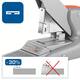 Nietmachine Rapid Supreme duax heavy duty 170 vel zilver/oranje