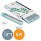 Nieten Leitz cassette K10 26/10 verzinkt 1050 stuks