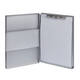 Klembordkoffer MAUL Assist A4 staand zijopening aluminium