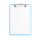 Klembord MAUL A4 staand transparant PS neon blauw