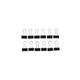 Papierklem MAUL 213 foldback 19mm zwart 12 stuks