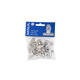 Papierklem MAUL Bulldog 30mm capaciteit 10mm zilver 10 stuks