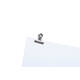 Papierklem MAUL Bulldog 30mm capaciteit 10mm zilver 10 stuks