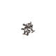 Papierklem MAUL Bulldog 30mm capaciteit 10mm zilver 10 stuks