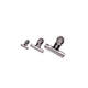 Papierklem MAUL Bulldog 30mm capaciteit 10mm zilver 10 stuks
