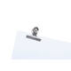 Papierklem MAUL Bulldog 50mm capaciteit 20mm zilver 10 stuks