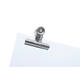 Papierklem MAUL Bulldog 70mm capaciteit 40mm zilver 5 stuks