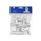 Papierklem MAUL Bulldog 70mm capaciteit 40mm zilver 5 stuks