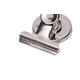 Papierklem MAUL Bulldog met magneet 30mm zilver 2 stuks
