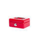 Geldkist MAUL met muntgleuf en slot 125x95x60mm rood
