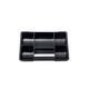 Geldkist MAUL met muntgleuf en slot 125x95x60mm rood