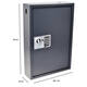 Sleutelkast Pavo High security 100 haken 600x410x120mm