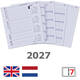 Agendavulling 2027 Kalpa A5 7dagen/2pagina's